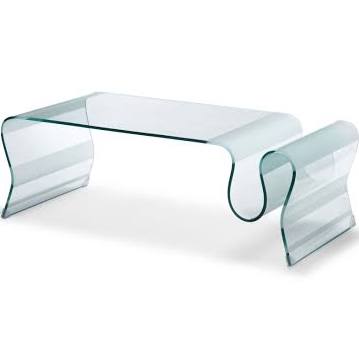 Discovery Coffee Table Clear Tempered Glass
